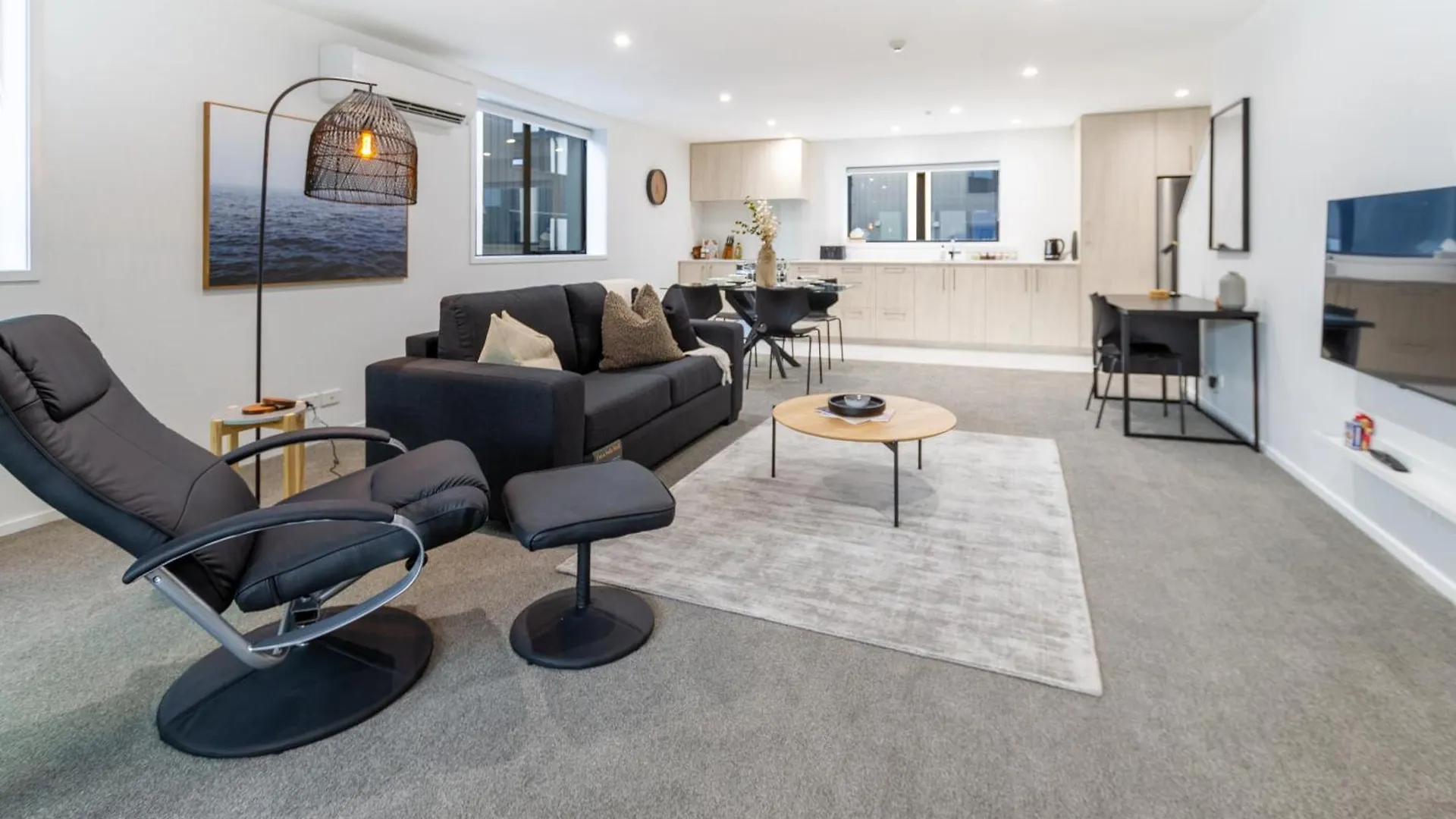 Appartement Discover Elegance - New Central Haven. 3 Bedroom Christchurch